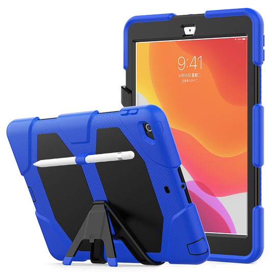 Tough Box iPad 8 Shockproof Case Detachable Stand with Built-in Screen Protector