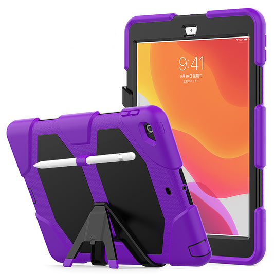 Tough Box iPad 9 Shockproof Case Detachable Stand with Built-in Screen Protector