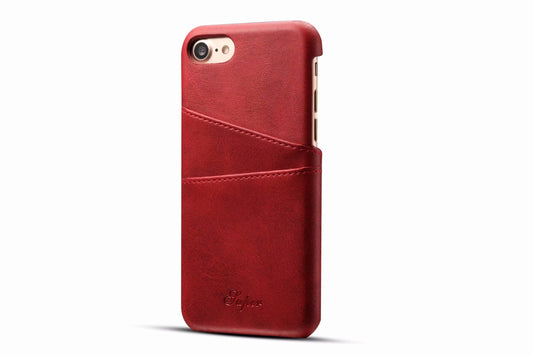 Clamshell Card Holder iPhone 6 6S Leather Cover Anti-theft Swipe RFID
