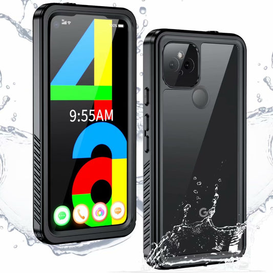 Twill Swimming IP68 Google Pixel 4A Waterproof Case Bumper Combo Armor Protection