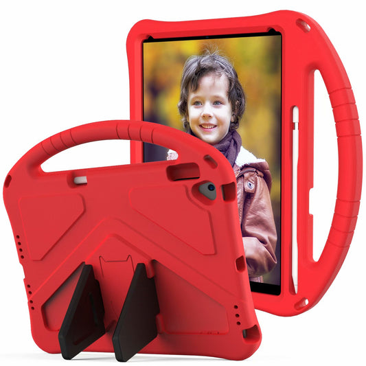 Great Flying Man iPad 9 EVA Case Hand Handle Stand Military Protection Kids Safety